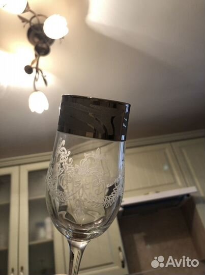 Бокалы для шампанского Гусь Хрустальный