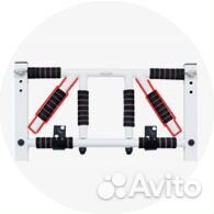 Турник 3в1 Мультихват Белый+черный, в упаковке