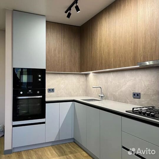 Кухонный гарнитур на заказ. Долговечные материалы