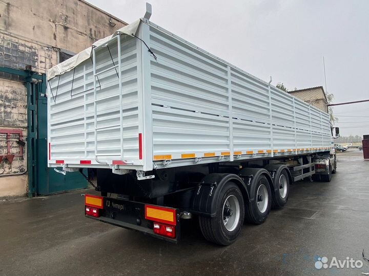 Самосвальный полуприцеп зерновоз