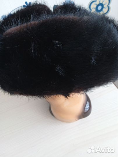 Норковую мужская шапка