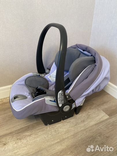 Автолюлька от 0 peg perego primo viaggio tri-fix