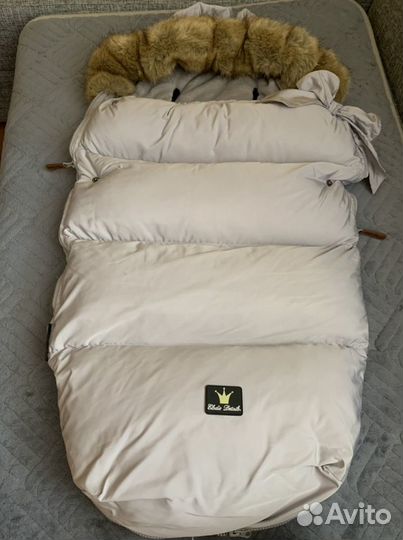 Зимний мешок/вкладыш в коляску или санки