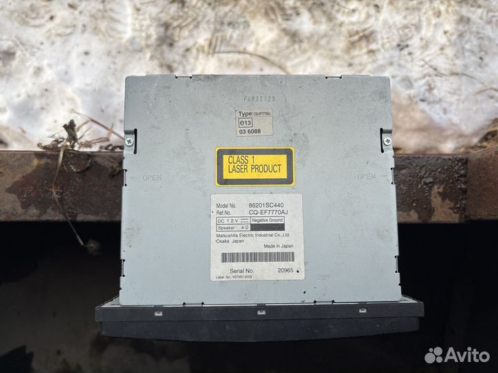 Магнитола subaru impreza gh