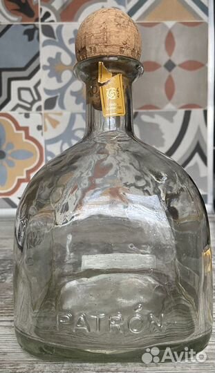 Бутылка Tequila Patron Ручная работа