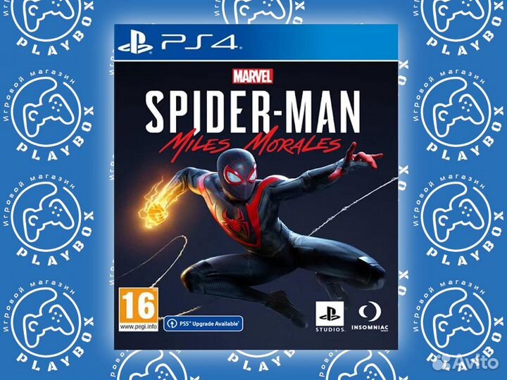 Человек Паук Майлз Моралес PS4 новый