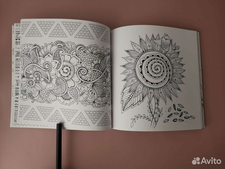 Раскраска для взрослых иностранная Rita Berman