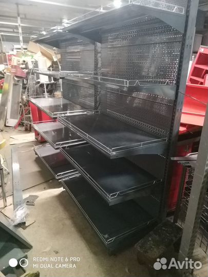 Стелажи торговые