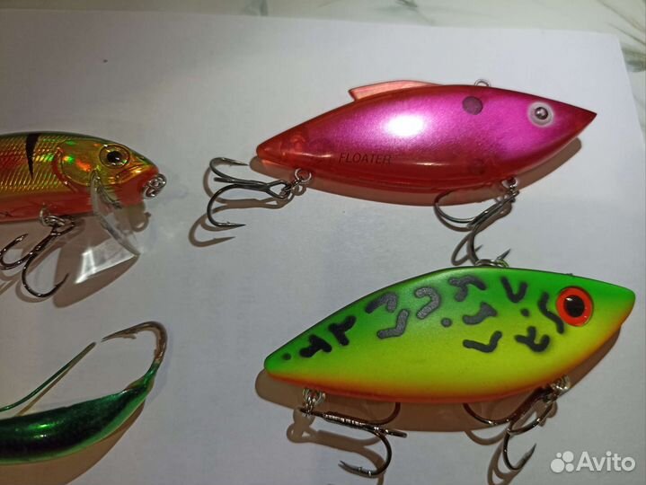 Приманки на щуку(Yo-zuri,Rapala,Kuusamo)