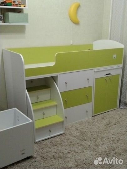 Кровать чердак Малыш