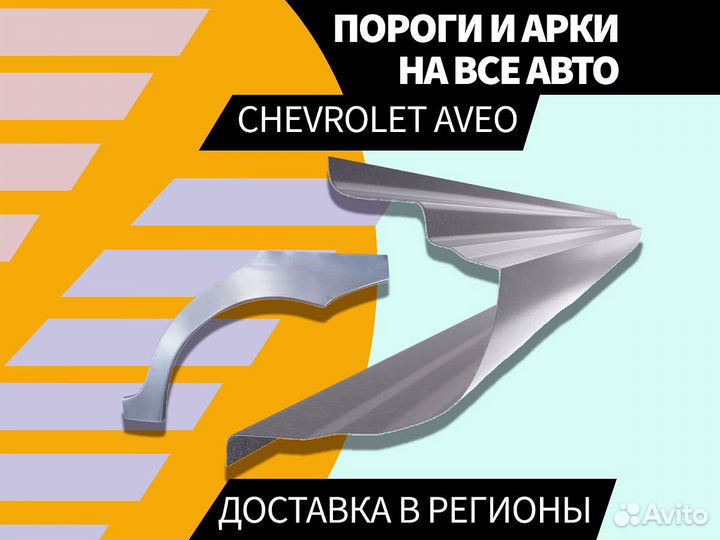 Ремкомплект порогов Renault Logan