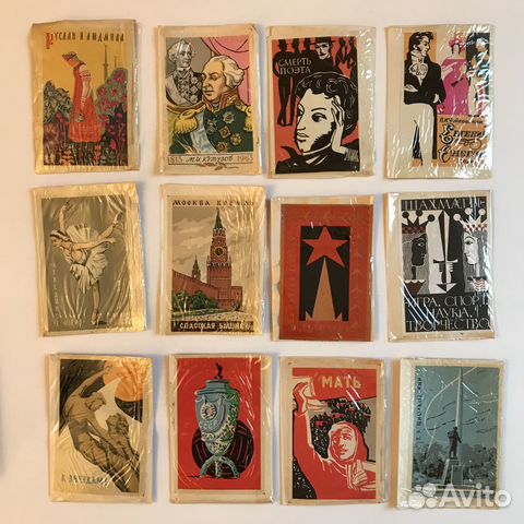 Спичечные этикетки, набор для коллекции