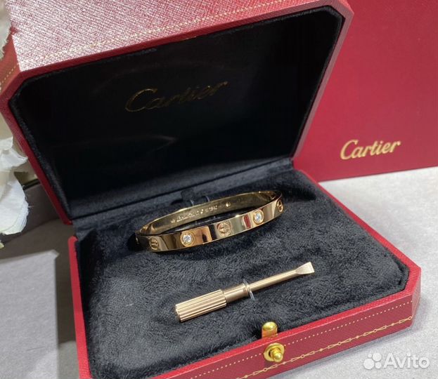 Браслет Cartier Love vgold