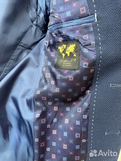 Пиджак на мальчика 146 синий