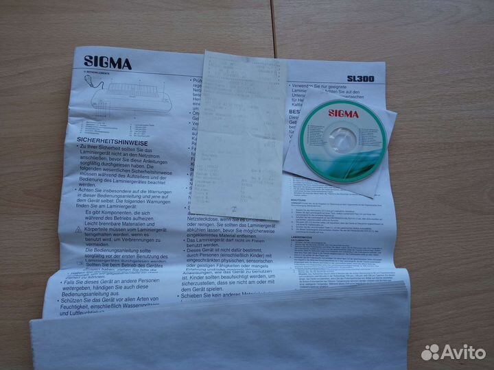 Ламинатор sigma SL402 A4