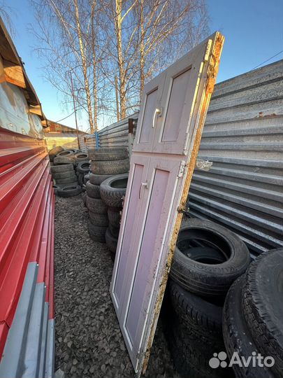 Пластиковые двери пвх бу