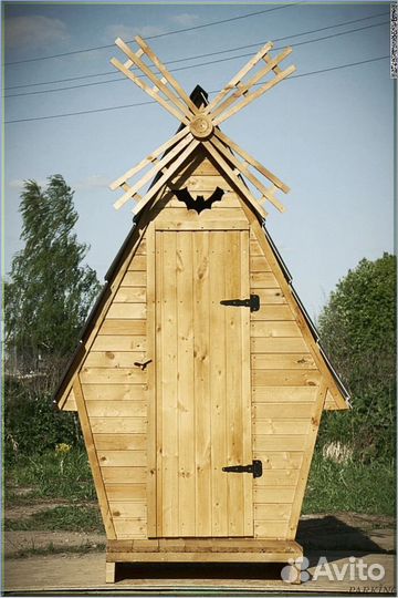 Уличный туалет с установкой VCS