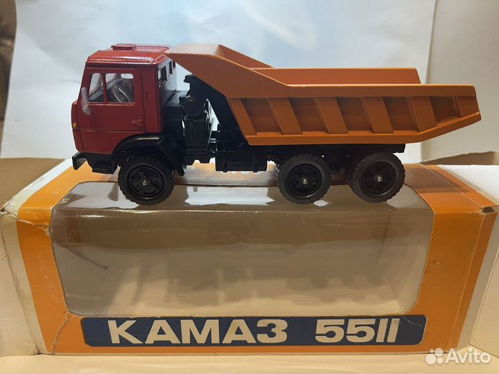 Камаз 5511,капрон,Москва-80,модель 1 43 СССР