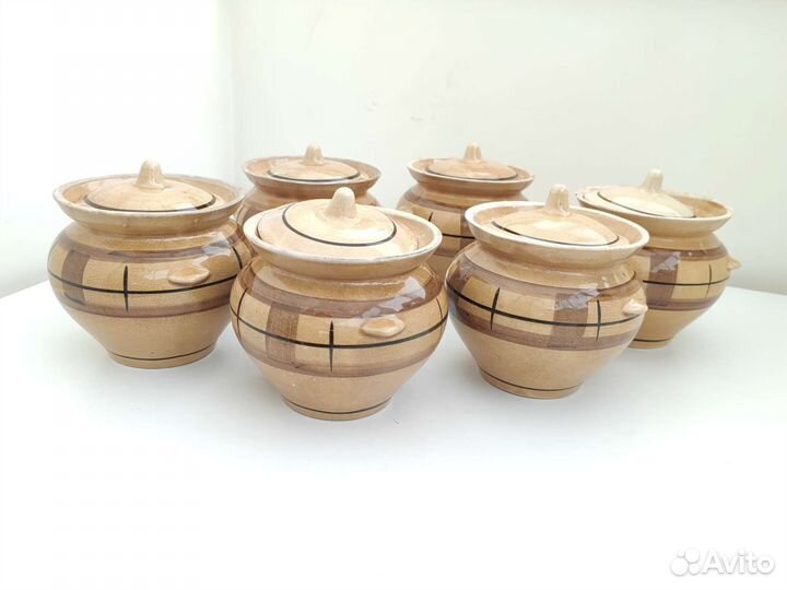 Горшок керамический для запекания