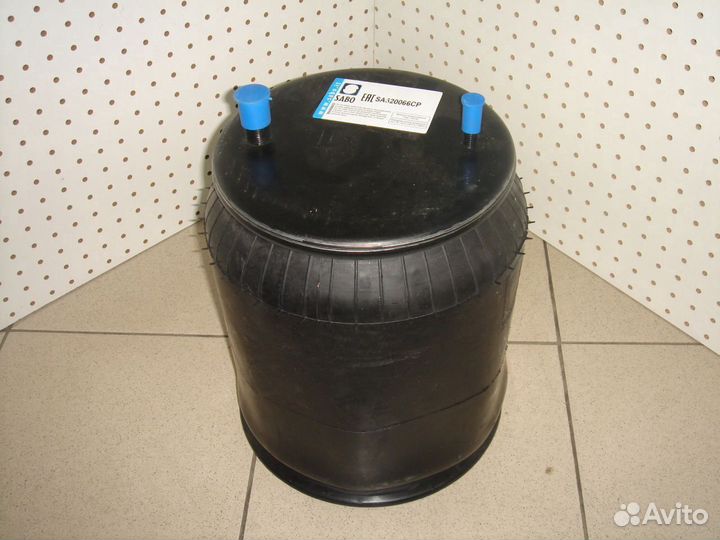 Пневморессора в сборе со стаканом (пластик)