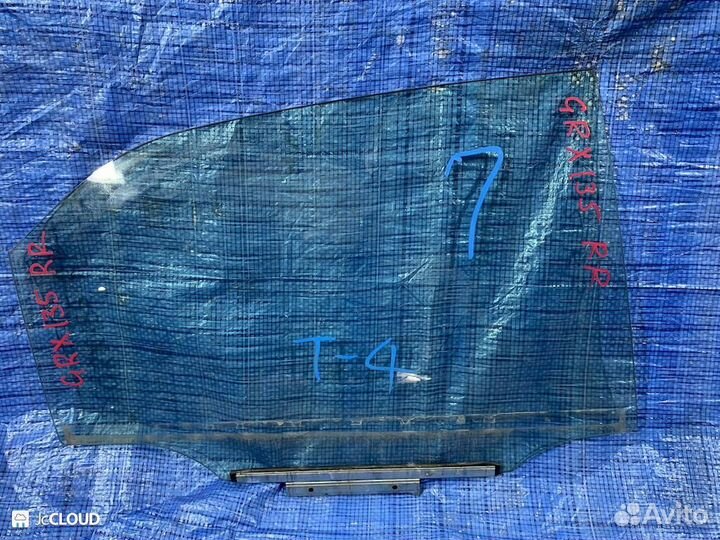 Стекло двери на toyota mark X GRX135 4grfse