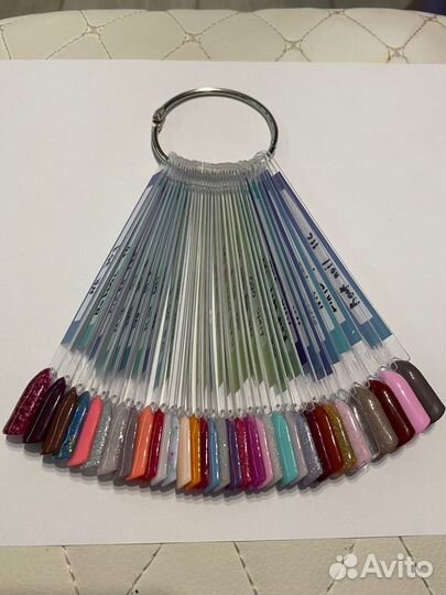 Гель лаки для маникюра набор бу