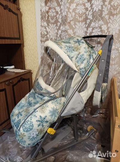 Санки коляска ника
