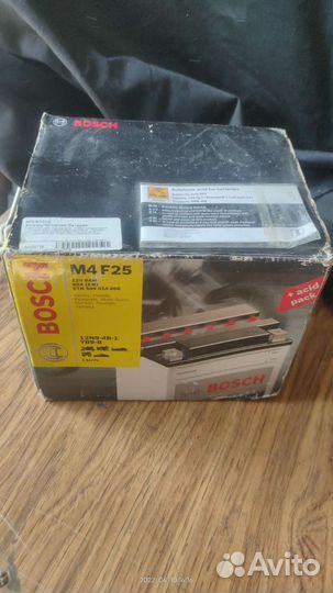 Bosch M4F25 аккумулятор