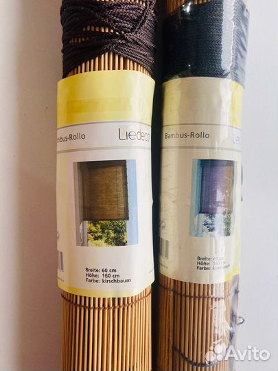 Рулонные шторы бамбук