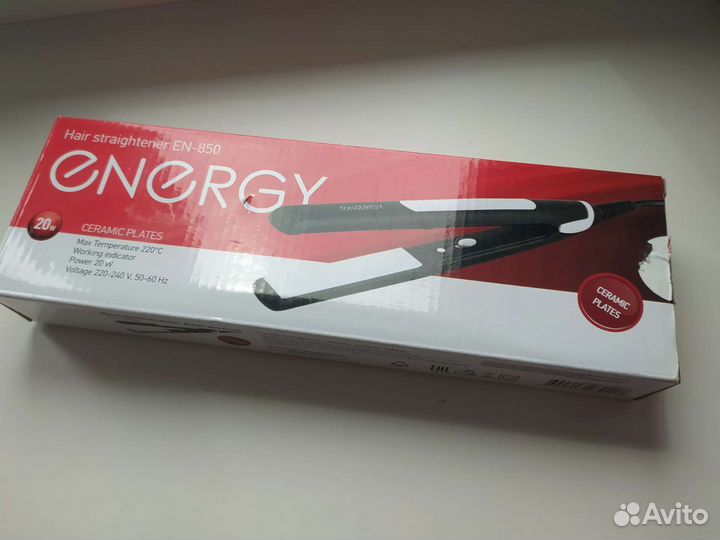 Выпрямитель для волос новый