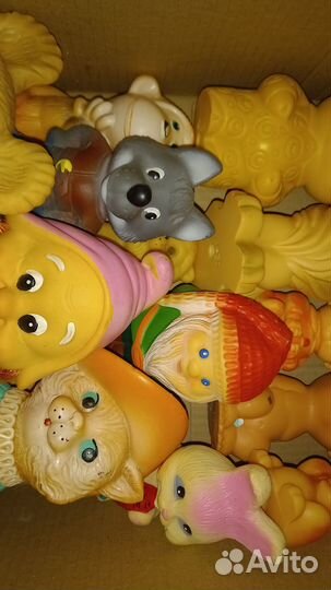 Резиновые игрушки СССР в коллекцию