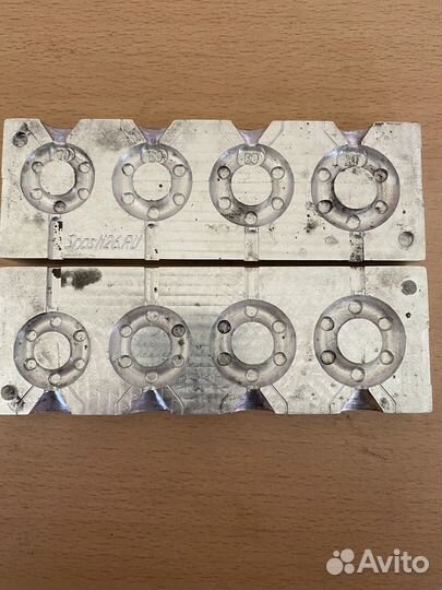 Формы для литья грузил