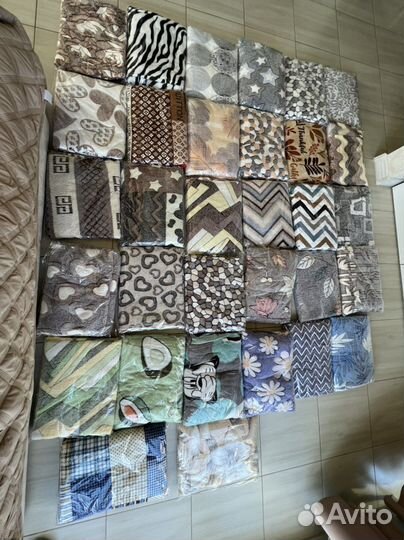 Покрывало плед бамбук 200*180 подарок