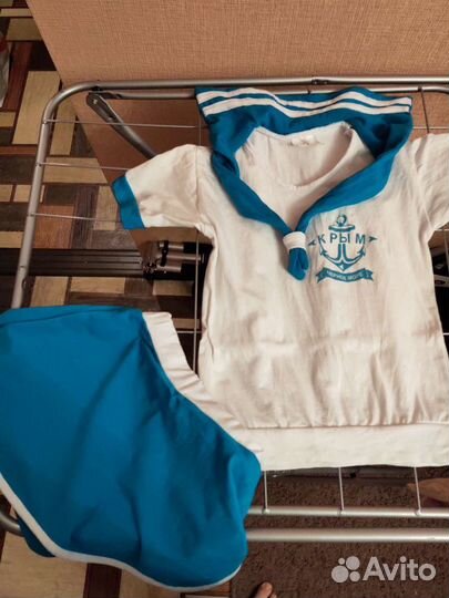 Морской костюм на девочку