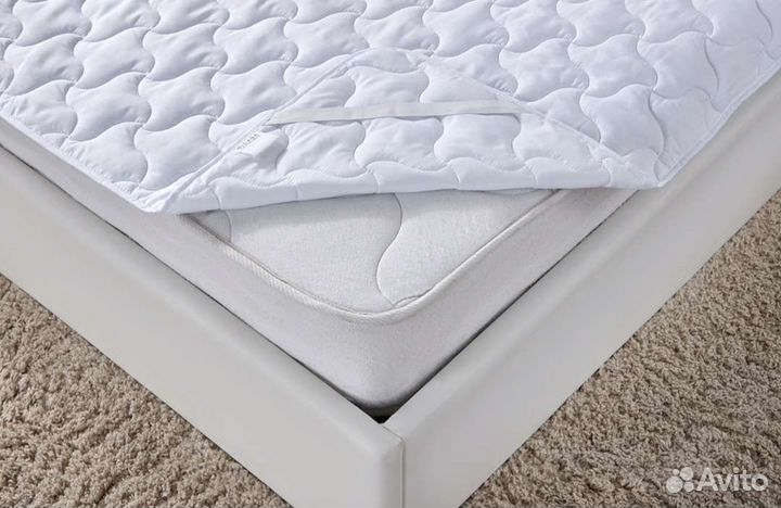 Наматрасник micasa бамбук, 90*200 см, новый