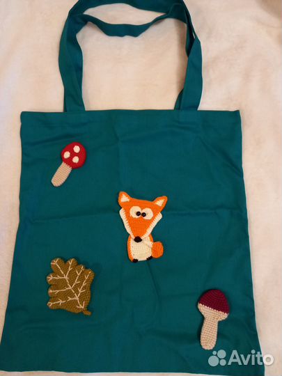 Сумка шопер хлопок 