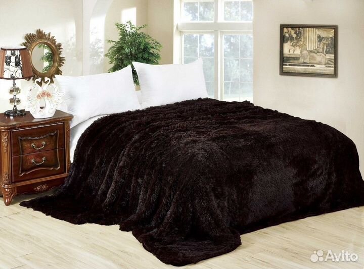 Покрывало Плед Искусственный Мех Оптом