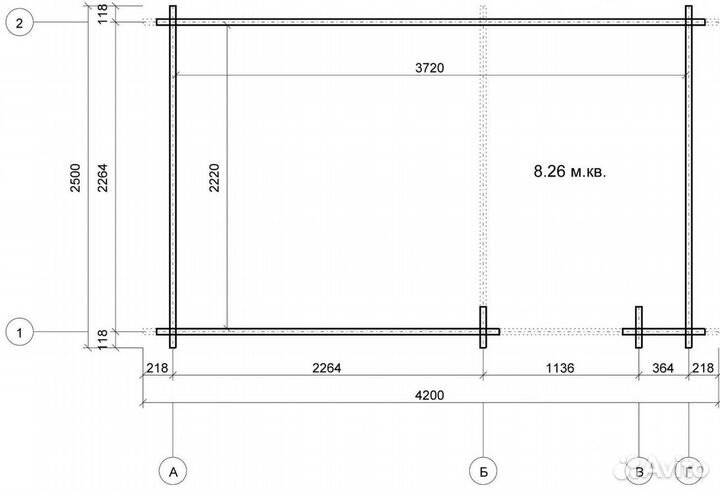 Бытовка дачная под ключ