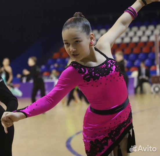 Платье для бальных танцев латина ю1