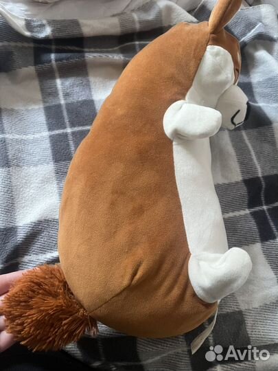 Мягкая игрушка собака корги