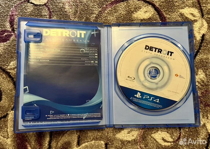 Игры Driveclub (Специальное издание) и Detroit