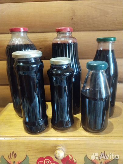 Сироп из черноплодной рябины и варенье