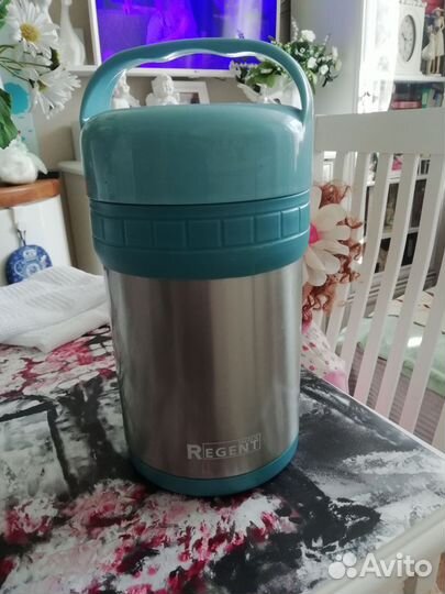 Термос для еды с контейнерами