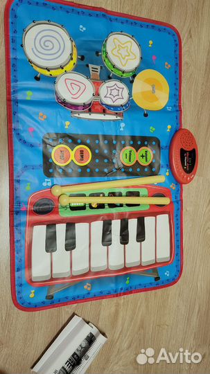 Детский музыкальный коврик