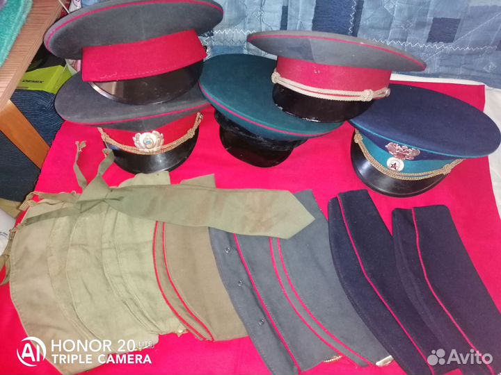 Фуражка, милиции СССР и атрибуты