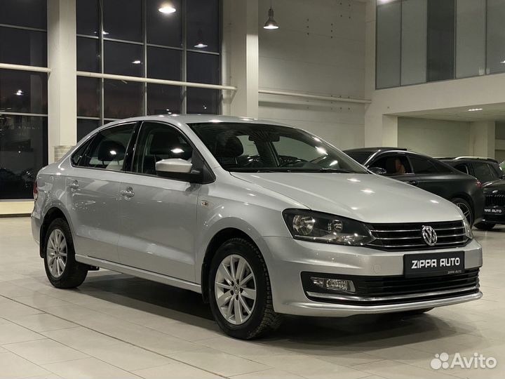 Volkswagen Polo 1.6 AT, 2016, 121 051 км