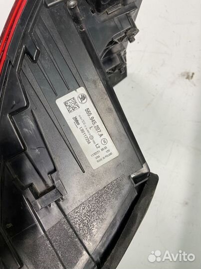 Фонарь skoda kodiaq