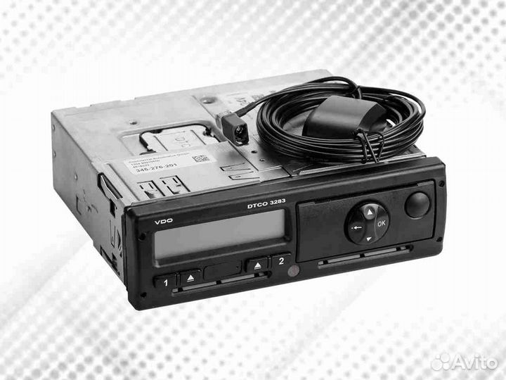 Тахограф вдо 3283.С подключением