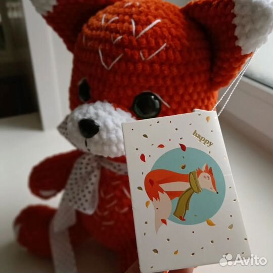 Лиса игрушка ручная работа