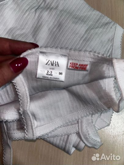 Боди/майка zara; рост 92-98